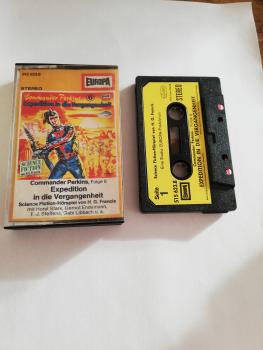 Commander Perkins Folge 6 Expedition in der Vergangenheit Schwarz mit Hellgelben Aufkleber 515623.8 Europa(Weißes Frontcover)